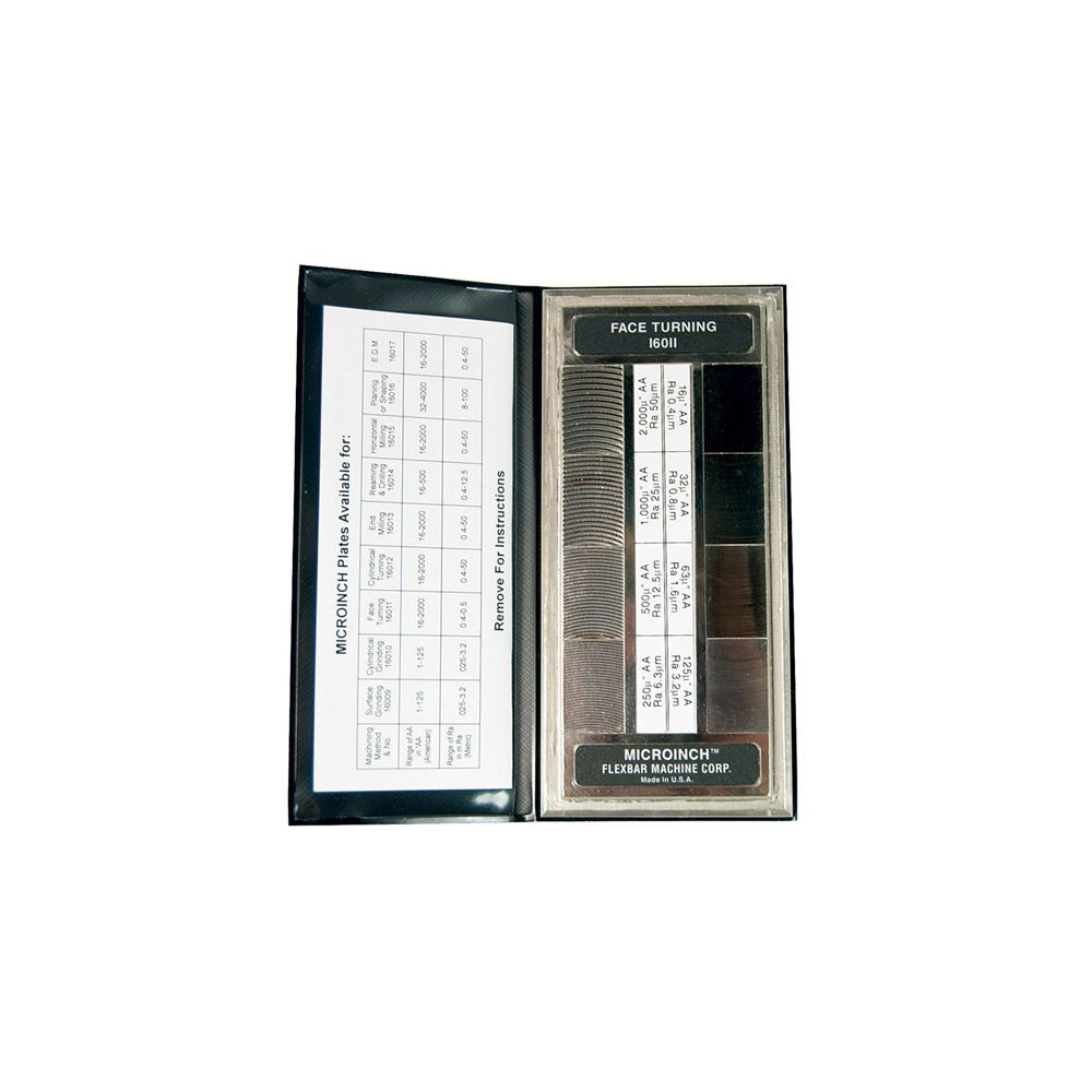 Surface Roughness Comparator Standards Face Turning 8 Specimen Set